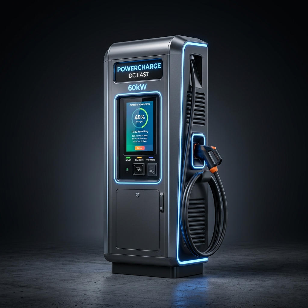 Industrial EV Charging Station 60kW